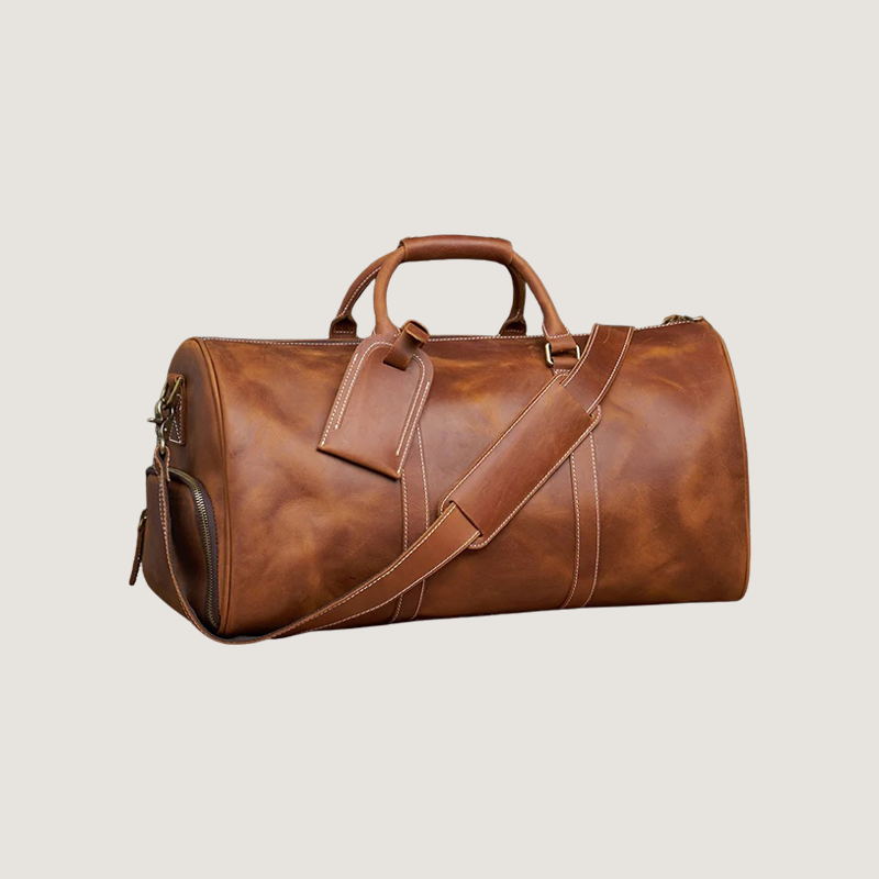 Retro Leather Travel Bag